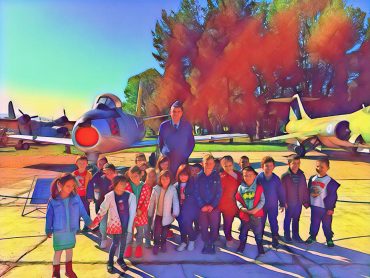 Μια ηλιόλουστη ξενάγηση στο Μουσείο της Πολεμικής Αεροπορίας στη Αεροπορική Βάση Τατοΐου!